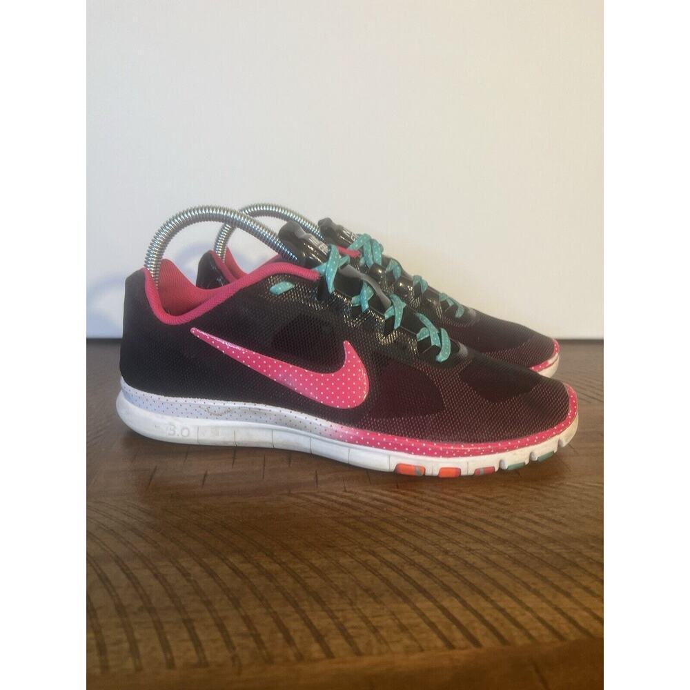 Nike Shoes Womens Running Sneakers 8.5 Free Advantage 3.0 579964-001 Black Shoes